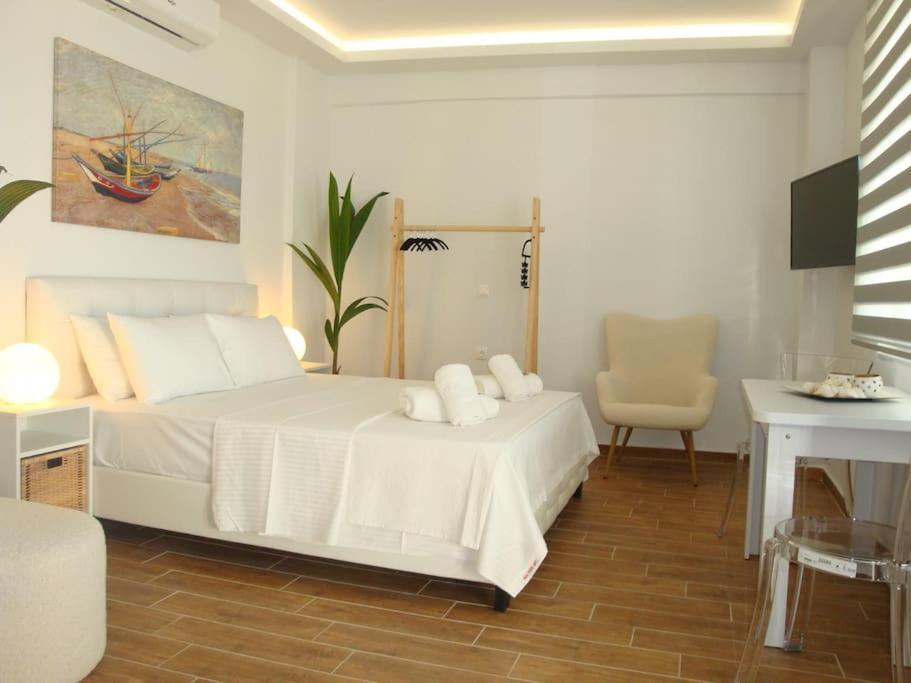 Appartamento Centre Penthouse With Seaview Candia Esterno foto